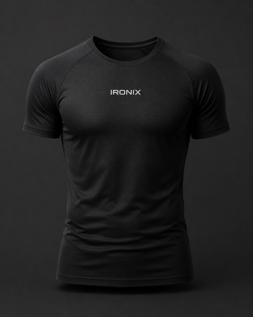 IRONIX Performance Tee – Black